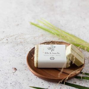 Savon à la Menthe Verte et à la Citronnelle